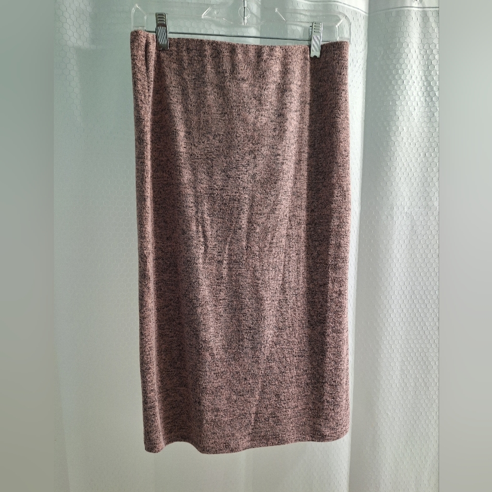 Hearts and Hips pink heather pencil skirt M